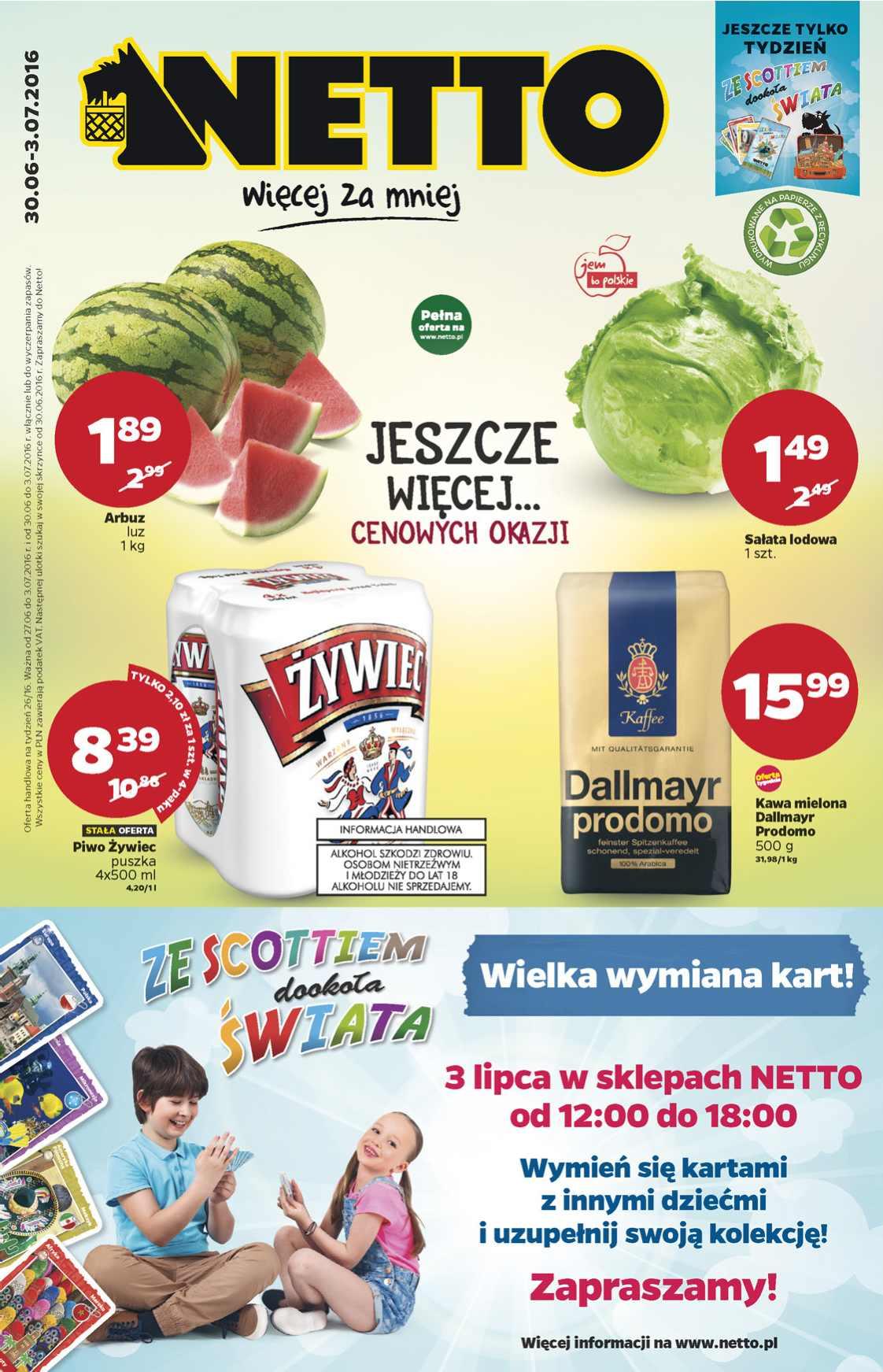 Gazetka promocyjna Netto str. 1