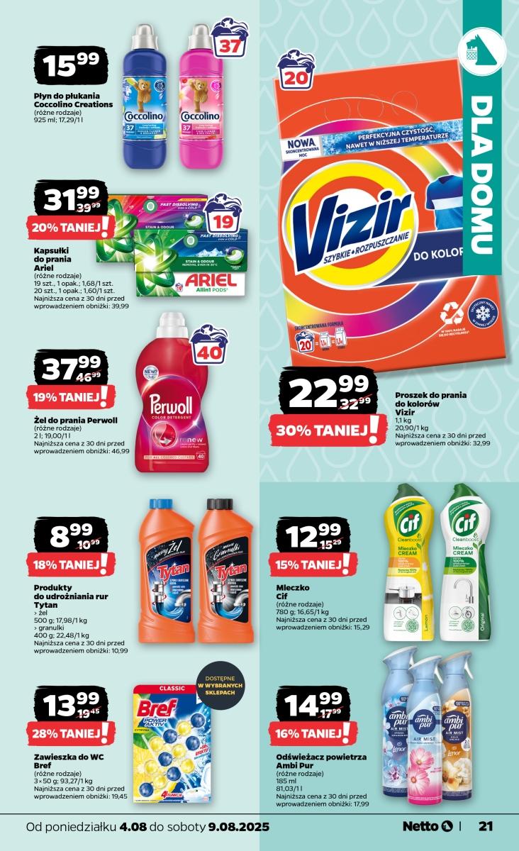 Gazetka promocyjna Netto str. 21