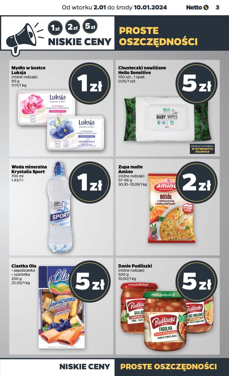 Gazetka promocyjna Netto str. 3