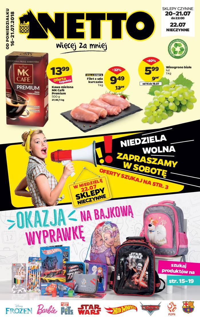 Gazetka promocyjna Netto str. 1