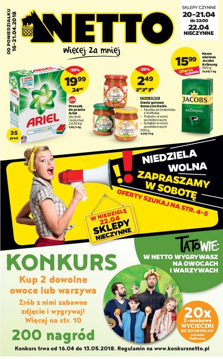 Gazetka promocyjna Netto str. 1