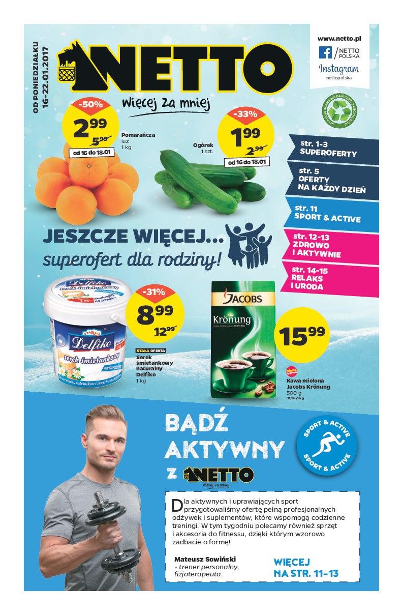 Gazetka promocyjna Netto str. 1