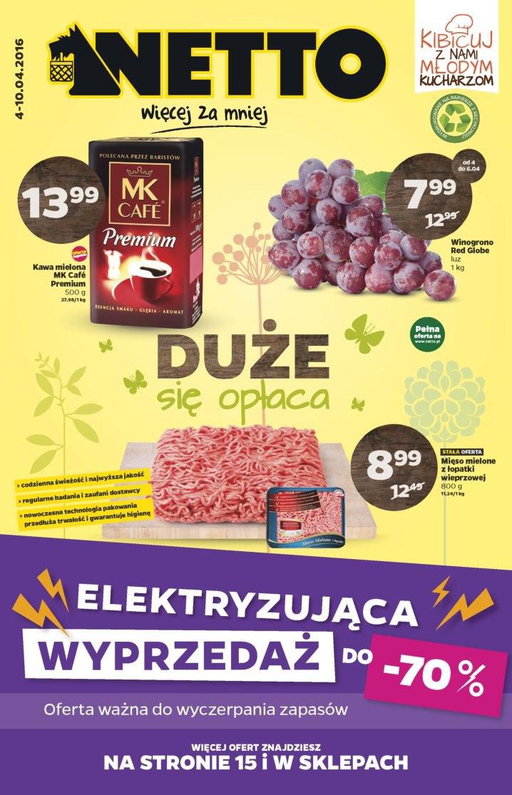 Gazetka promocyjna Netto str. 1