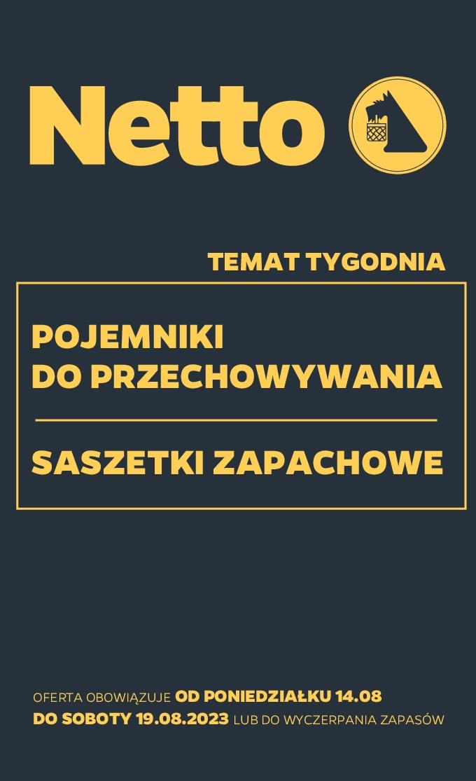 Gazetka promocyjna Netto str. 1