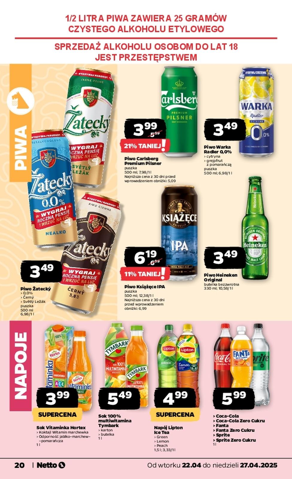 Gazetka promocyjna Netto str. 20