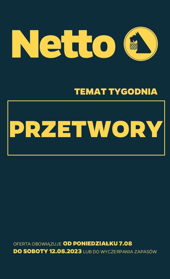 Gazetka promocyjna Netto str. 1
