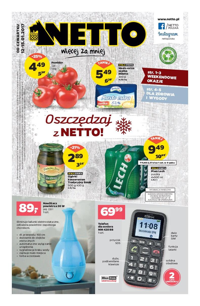 Gazetka promocyjna Netto str. 1