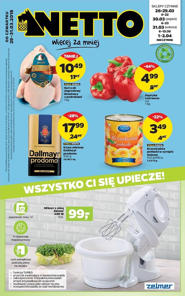 Gazetka promocyjna Netto str. 1