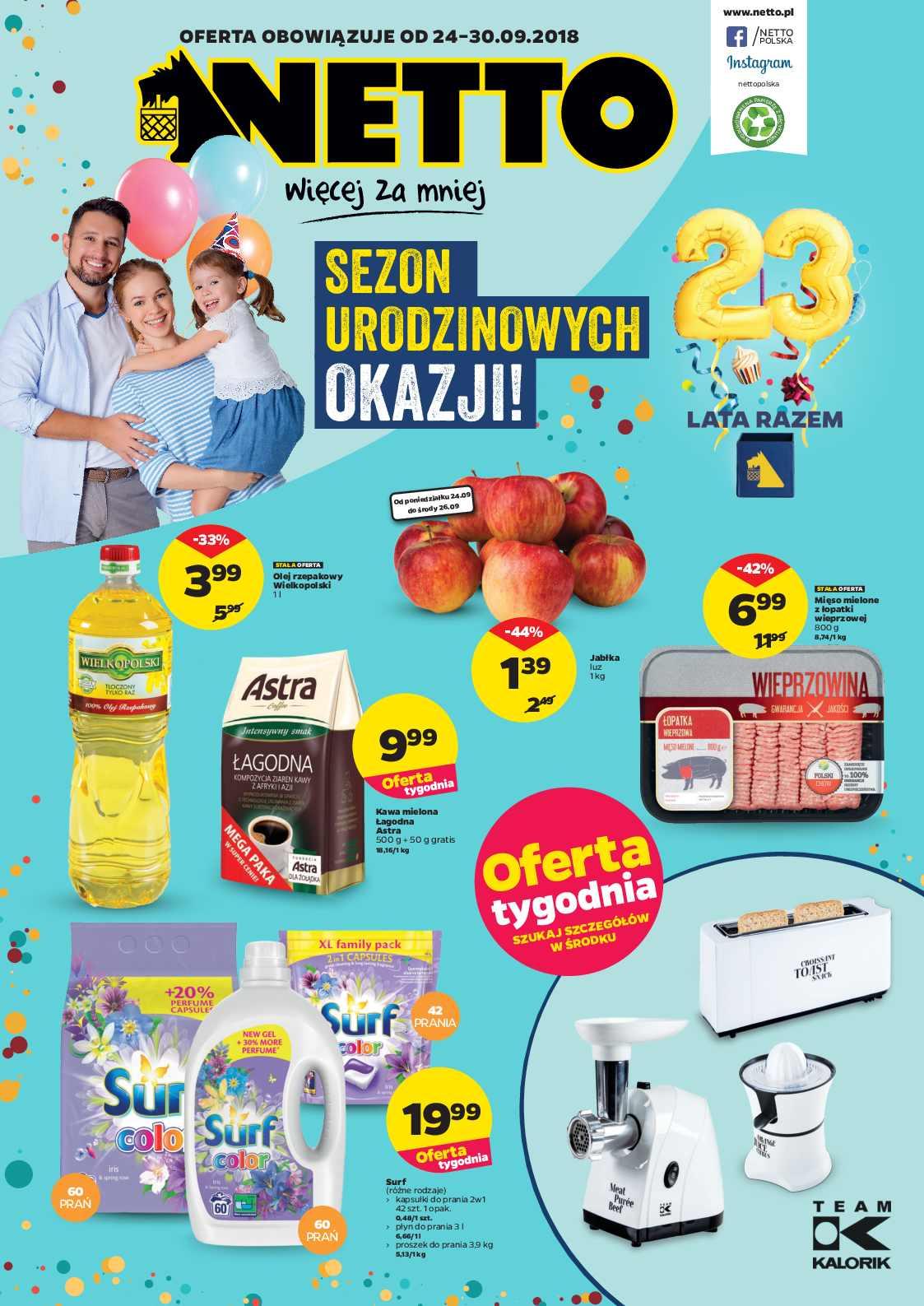 Gazetka promocyjna Netto str. 1