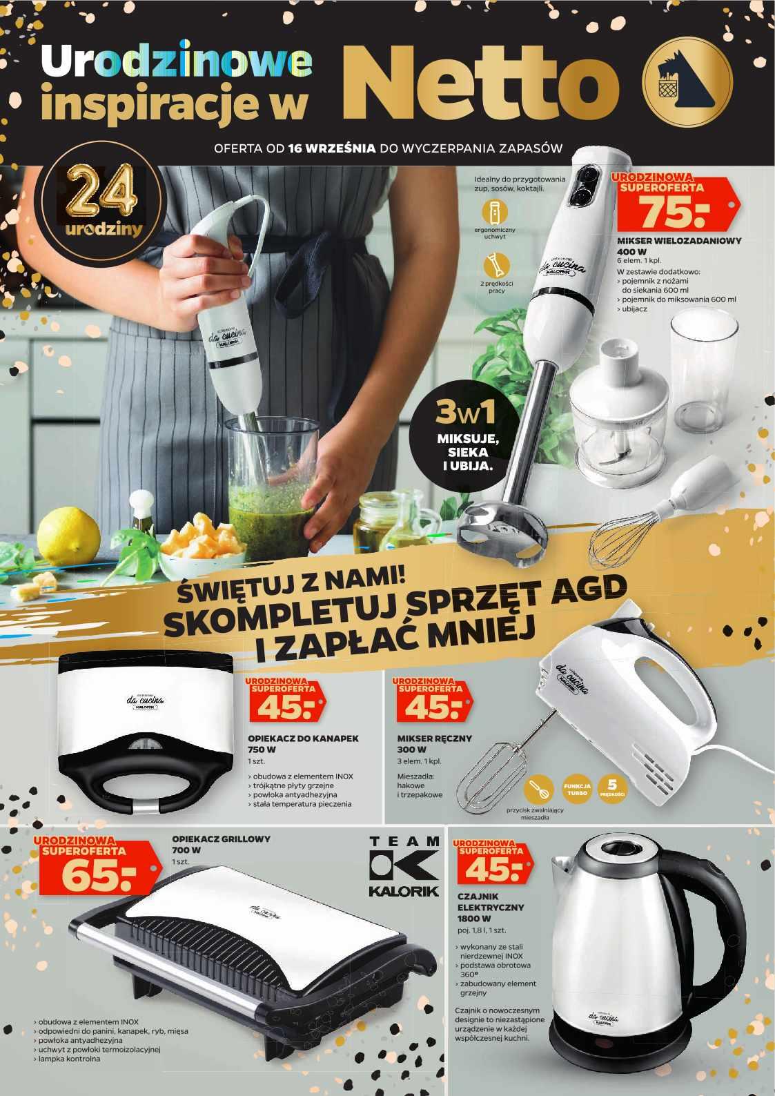 Gazetka promocyjna Netto str. 1