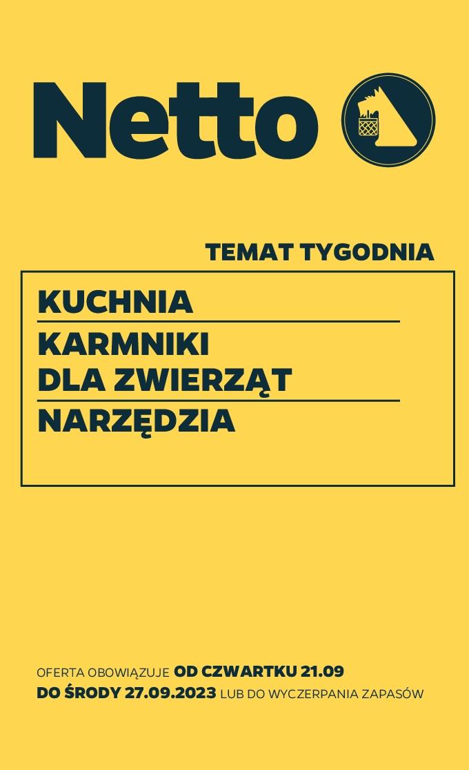 Gazetka promocyjna Netto str. 1