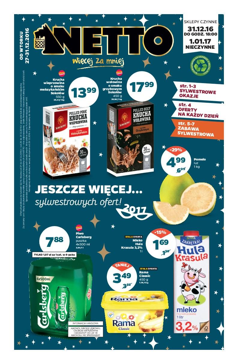 Gazetka promocyjna Netto str. 1