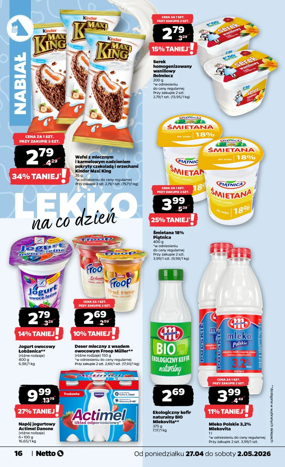 Gazetka promocyjna Netto str. 16