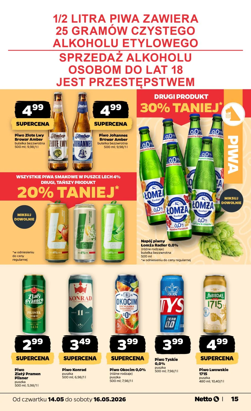 Gazetka promocyjna Netto str. 15