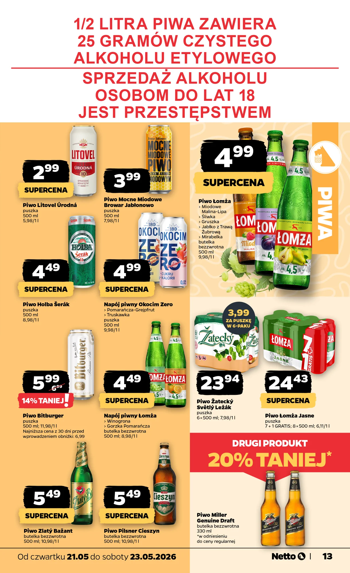 Gazetka promocyjna Netto str. 13