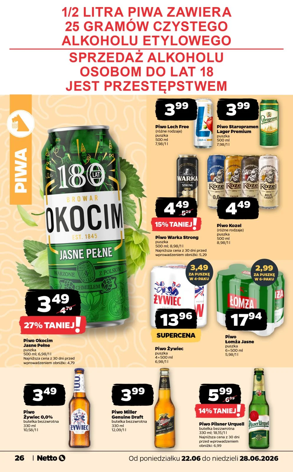 Gazetka promocyjna Netto str. 26