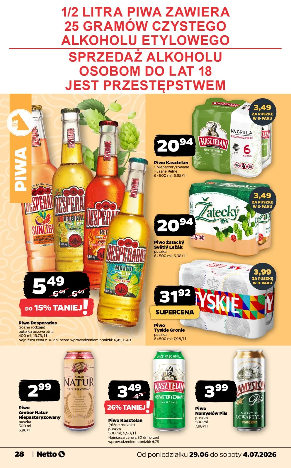 Gazetka promocyjna Netto str. 28