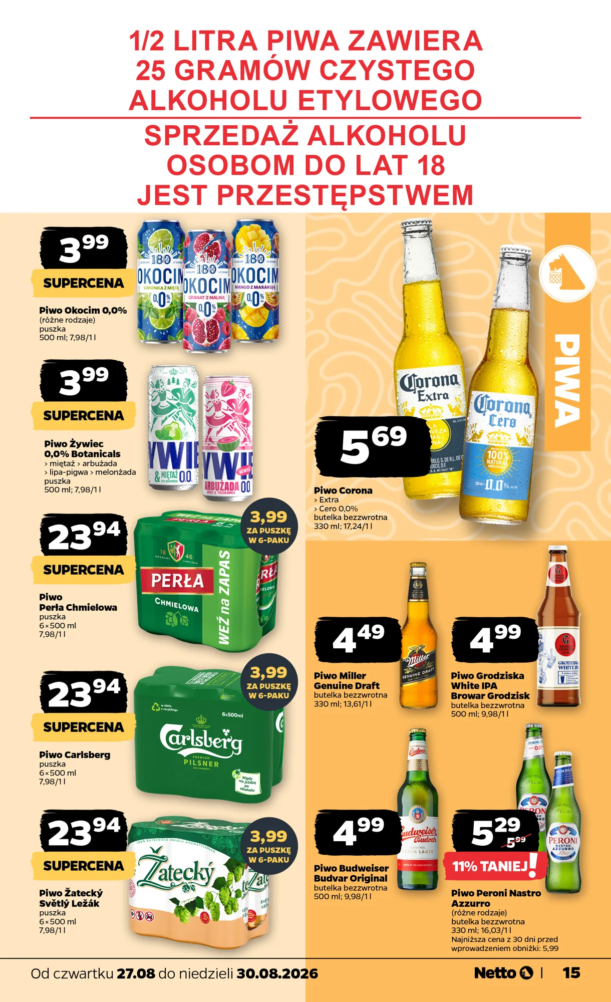 Gazetka promocyjna Netto str. 15