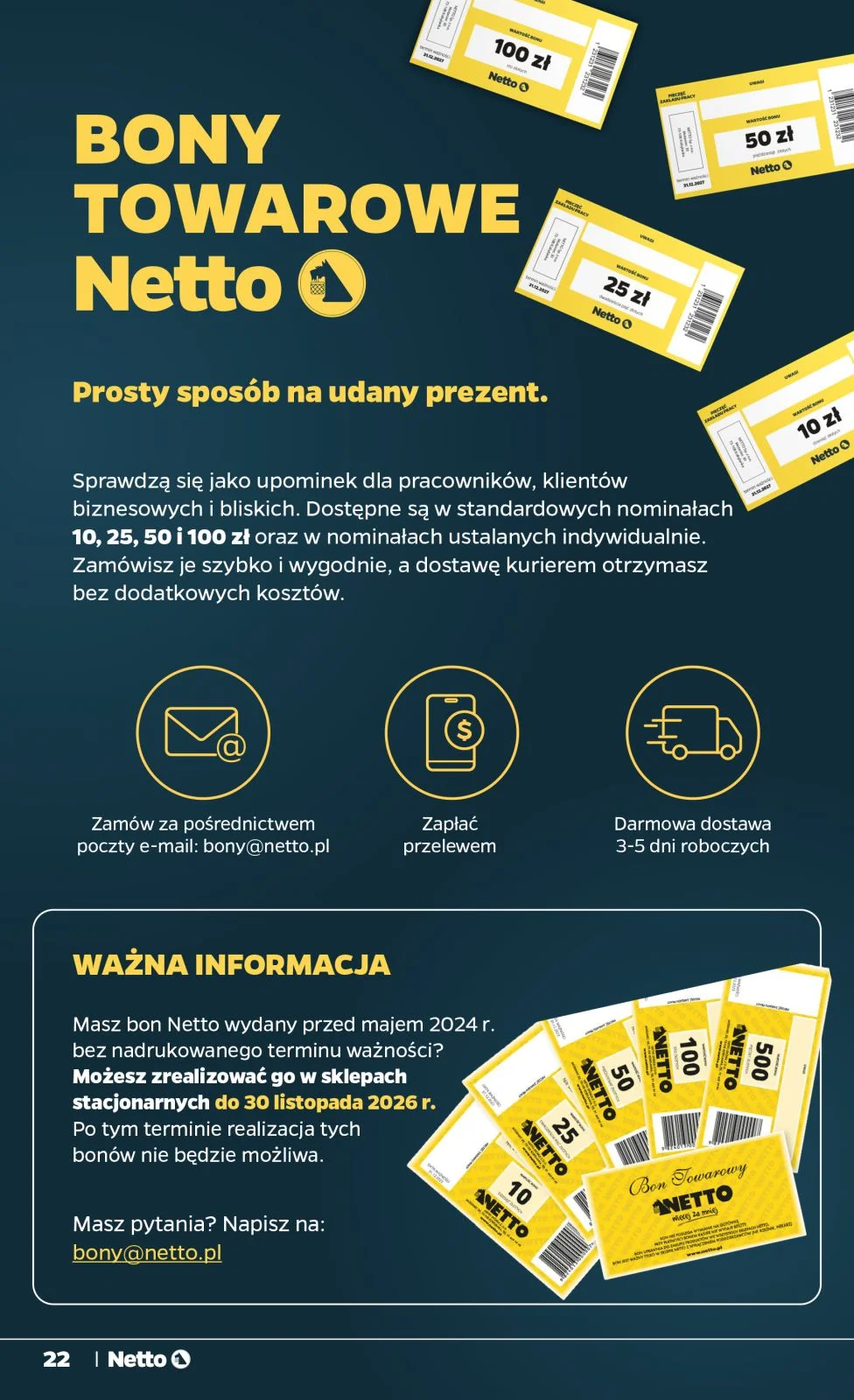 Gazetka promocyjna Netto str. 22