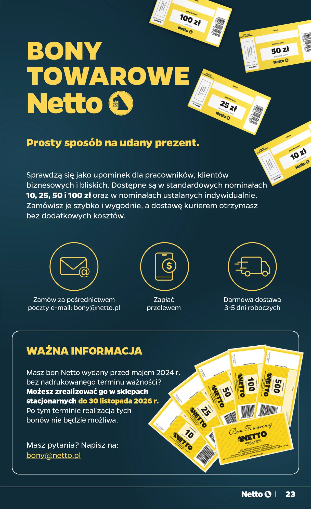 Gazetka promocyjna Netto str. 23