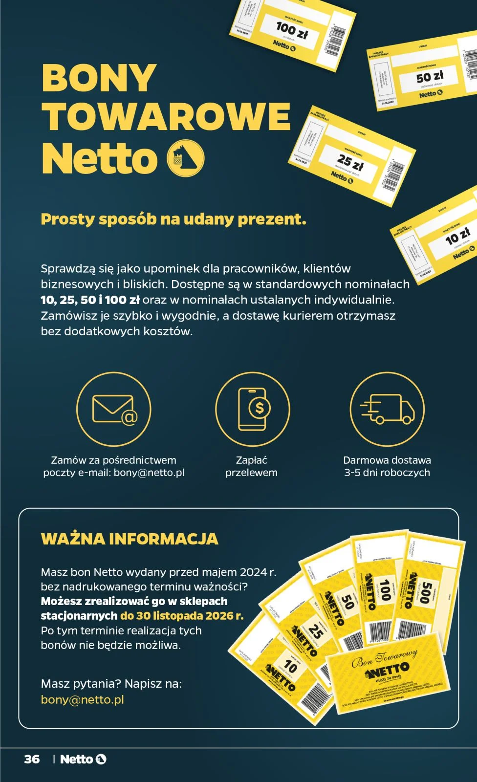 Gazetka promocyjna Netto str. 36