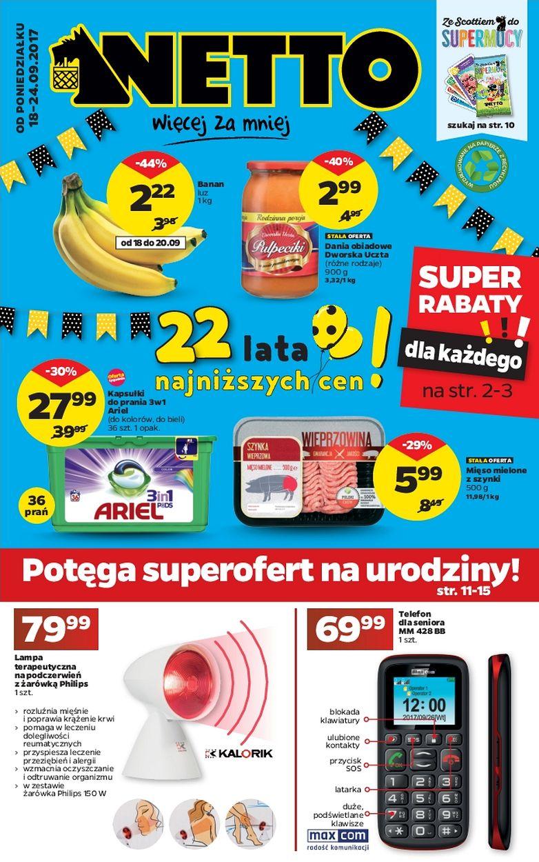 Gazetka promocyjna Netto str. 1