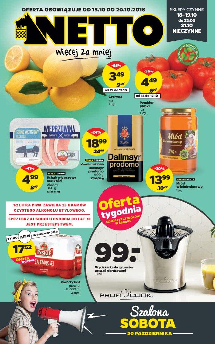Gazetka promocyjna Netto str. 1