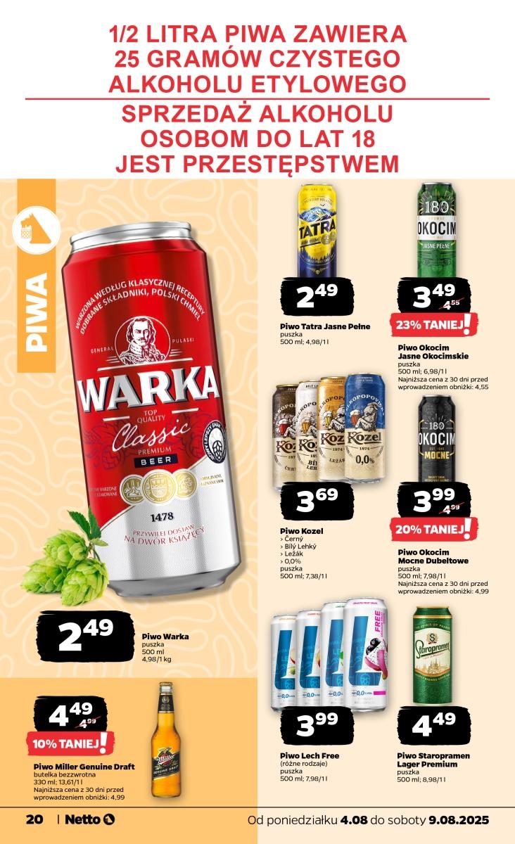Gazetka promocyjna Netto str. 20
