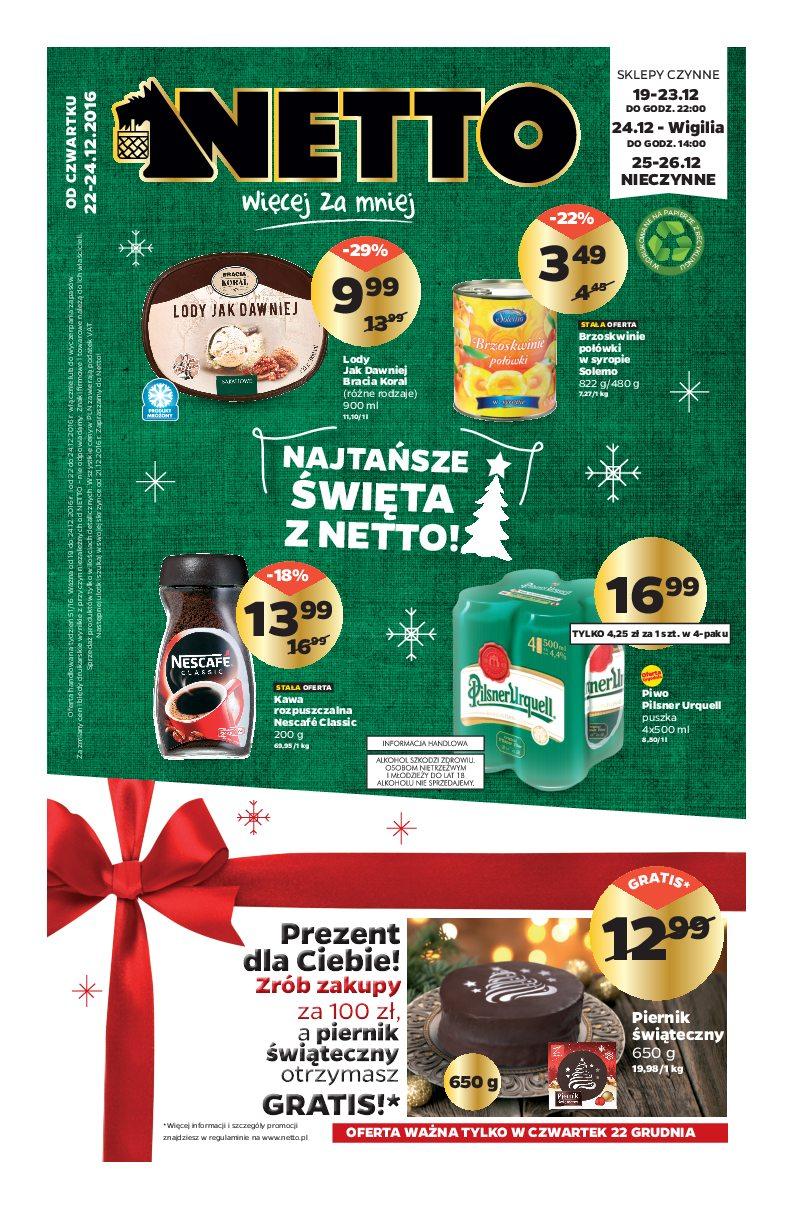 Gazetka promocyjna Netto str. 1