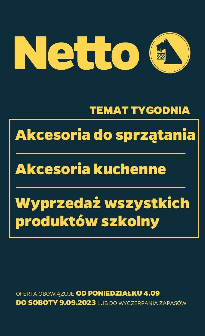 Gazetka promocyjna Netto str. 1