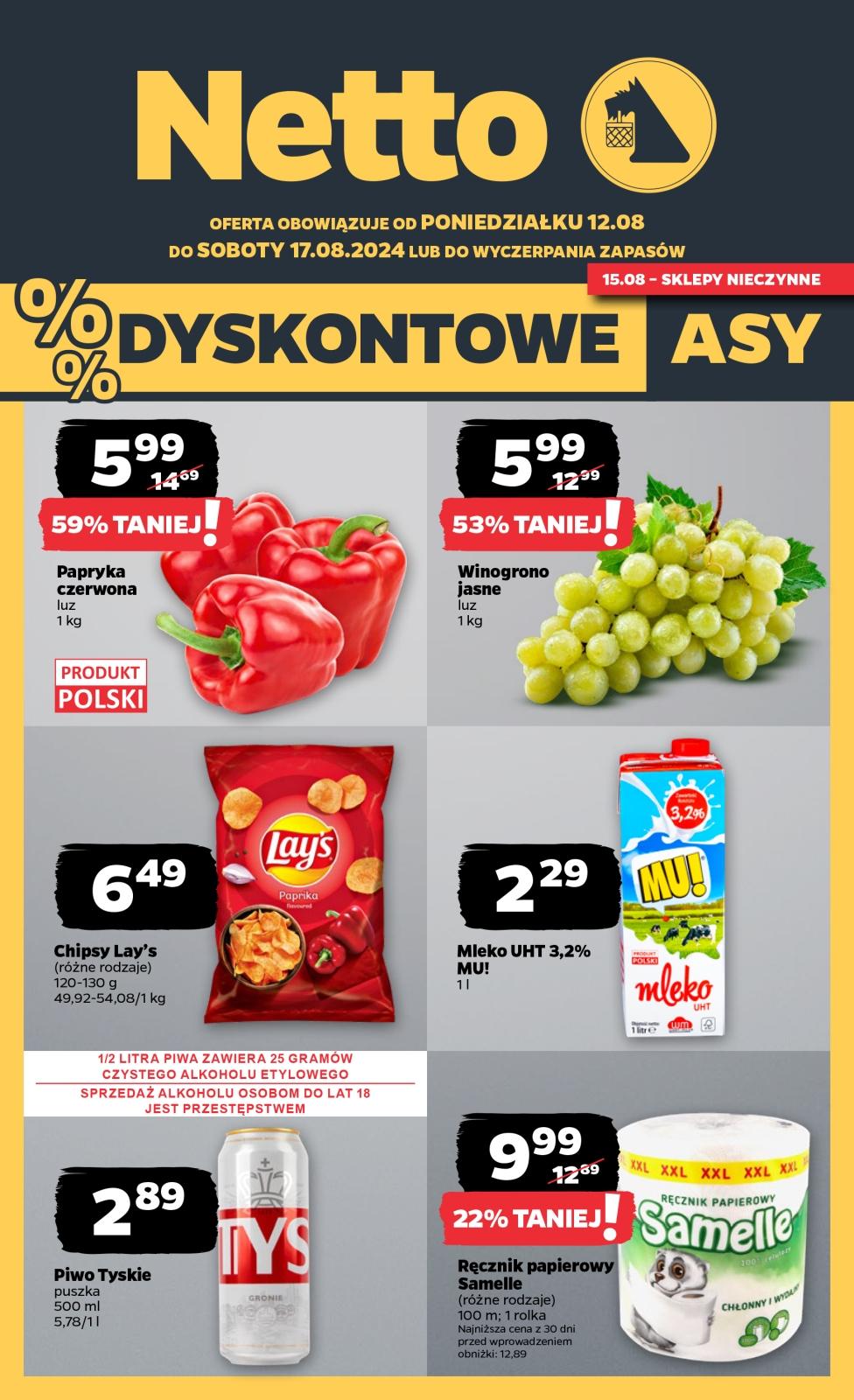 Gazetka promocyjna Netto str. 1