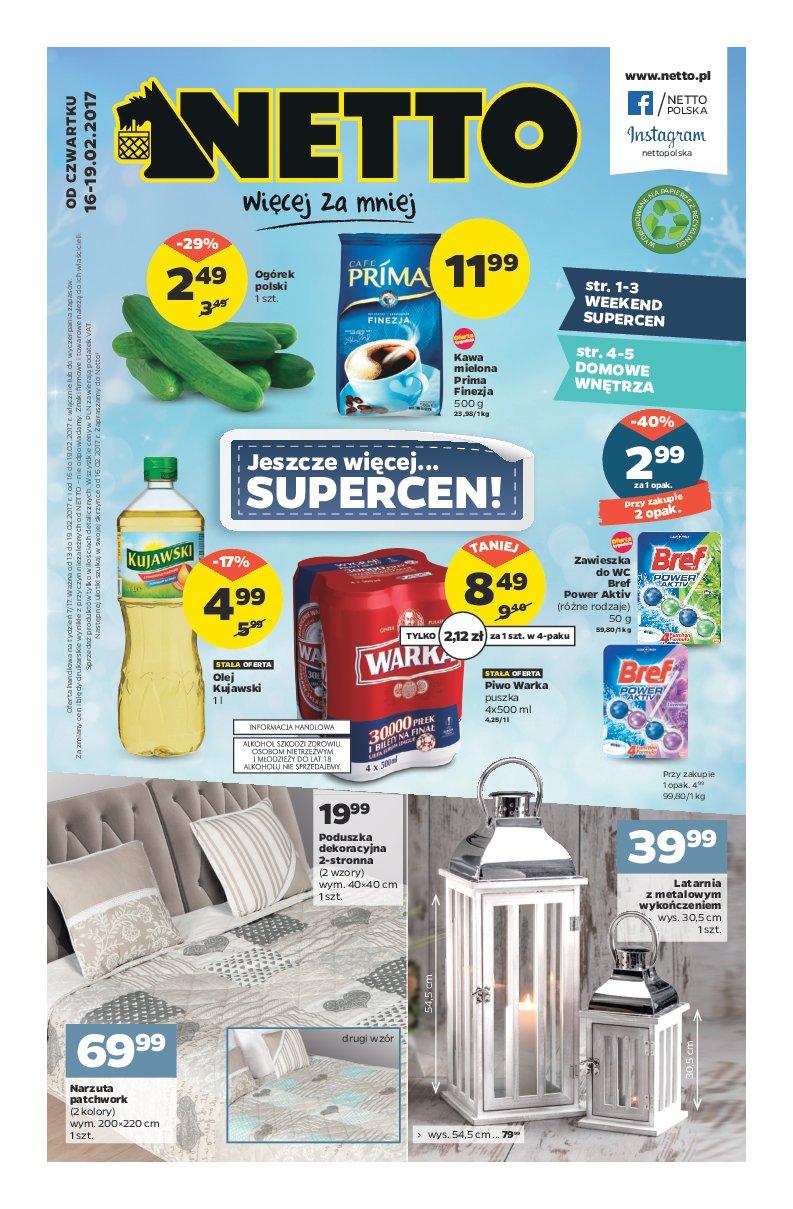 Gazetka promocyjna Netto str. 1