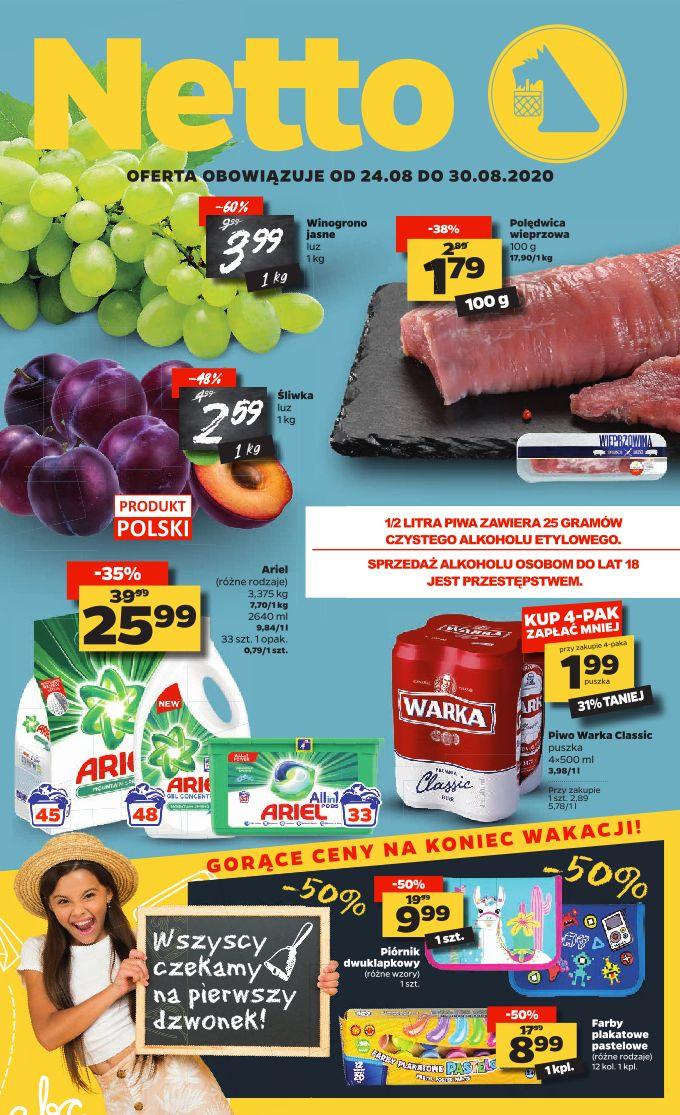 Gazetka promocyjna Netto str. 1