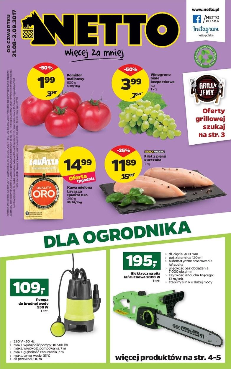 Gazetka promocyjna Netto str. 1
