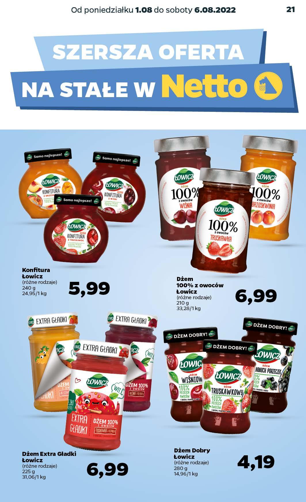 Gazetka promocyjna Netto str. 21