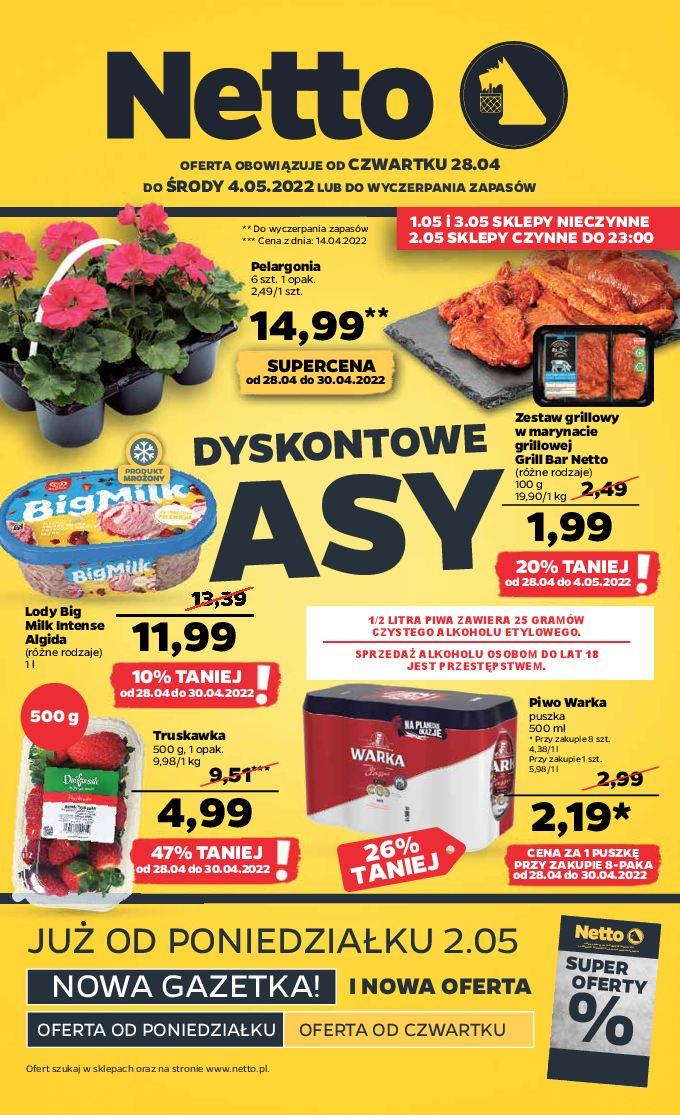 Gazetka promocyjna Netto str. 1