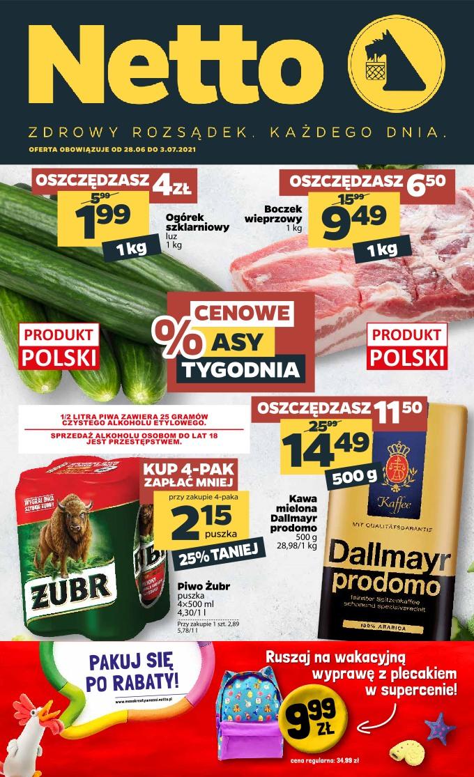 Gazetka promocyjna Netto str. 1