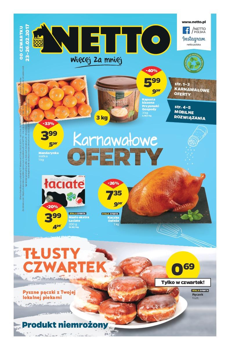Gazetka promocyjna Netto str. 1