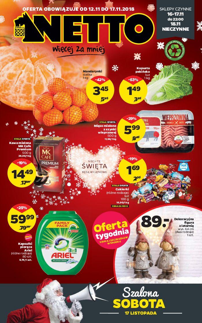Gazetka promocyjna Netto str. 1
