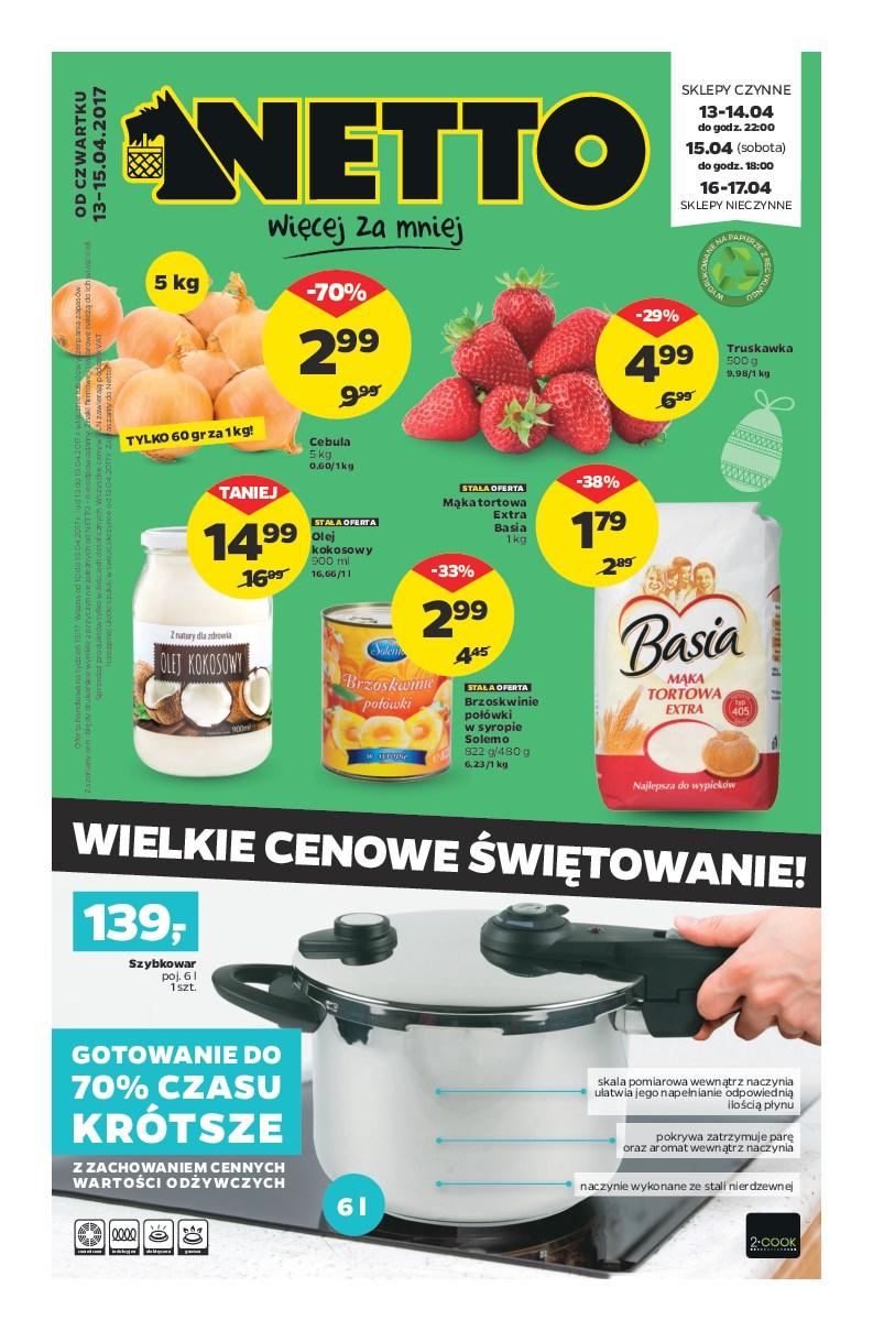 Gazetka promocyjna Netto str. 1